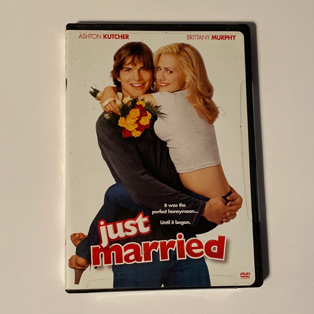 Just married DVD with full and wide screen version Ashton Kutcher/BrittanyMurphy